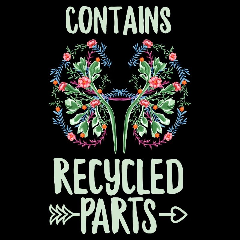 Enthält recycelte Teile Angebot für einen