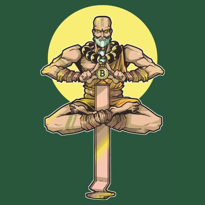 Bitcoin Monk Class RPG Jeu de rôle Table de table