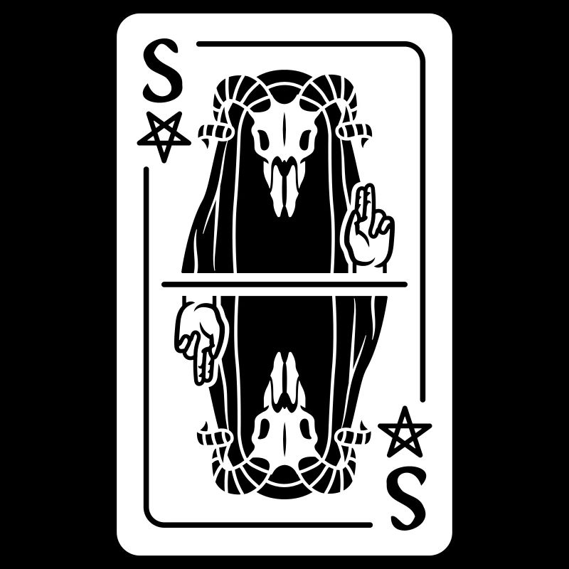 Devil Playing Card