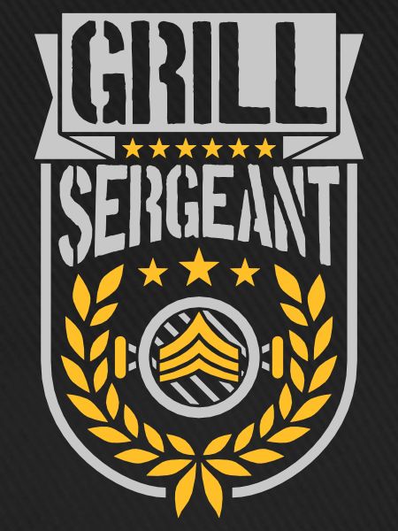 Grill Sergeant Lorbeerkranz Barbecue