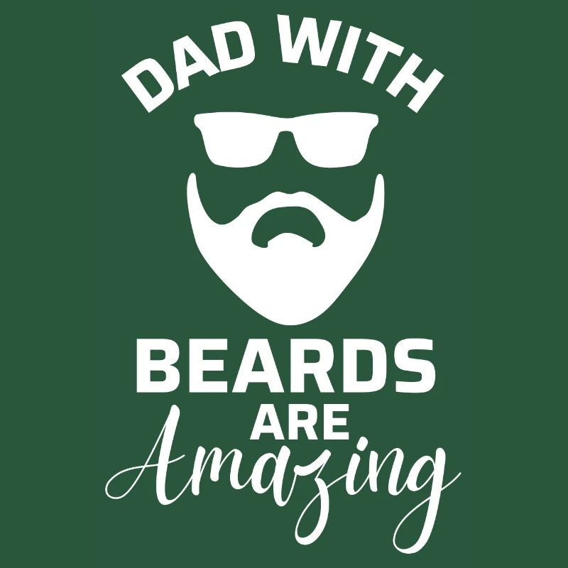 Dad with beards are amazing. Dad with beards.