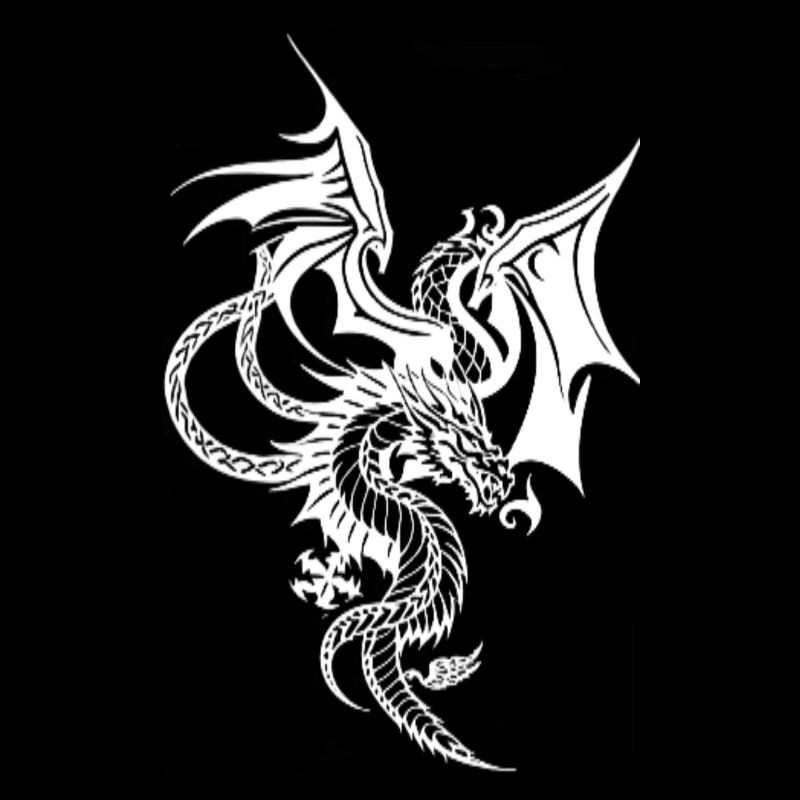 Tattoo Design - Drache