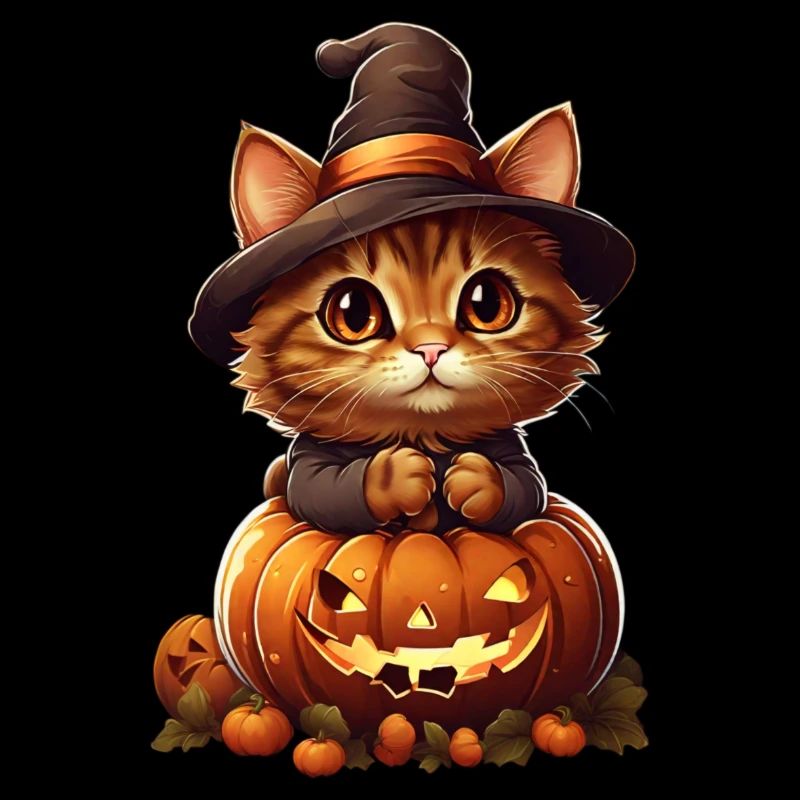 Halloween Katze