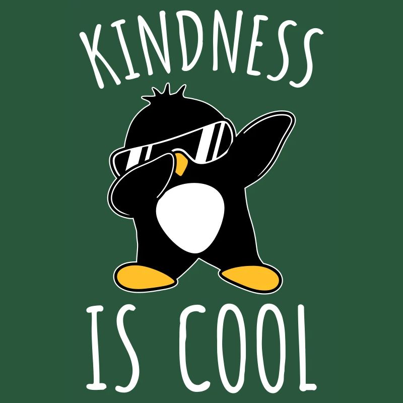 Kindness Is Cool Dabbing Dab Dance Geste Pinguin