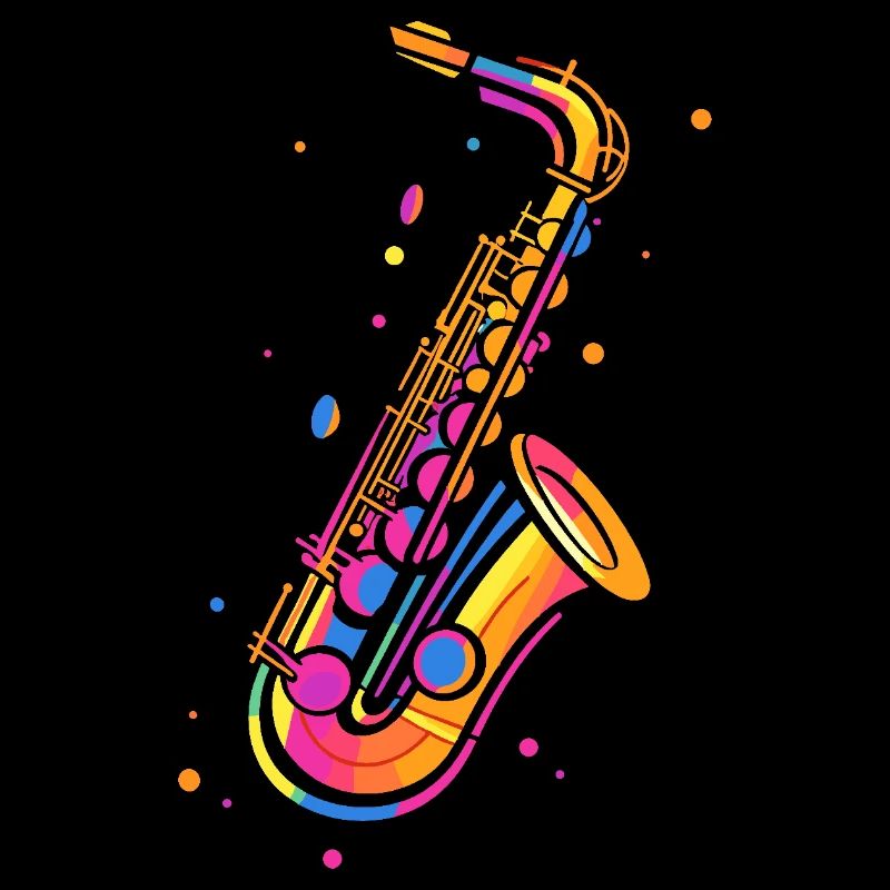 Retro Saxophon