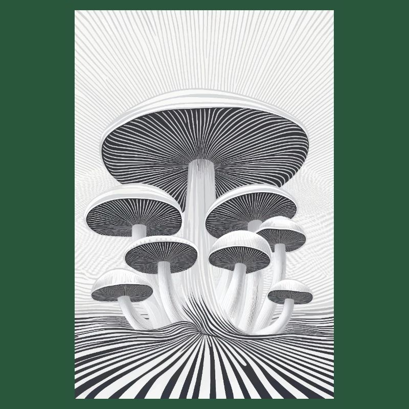 Optical Mushroom Forest