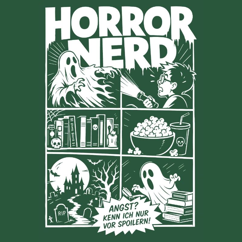 Horror Nerd Comic Spoiler Angst