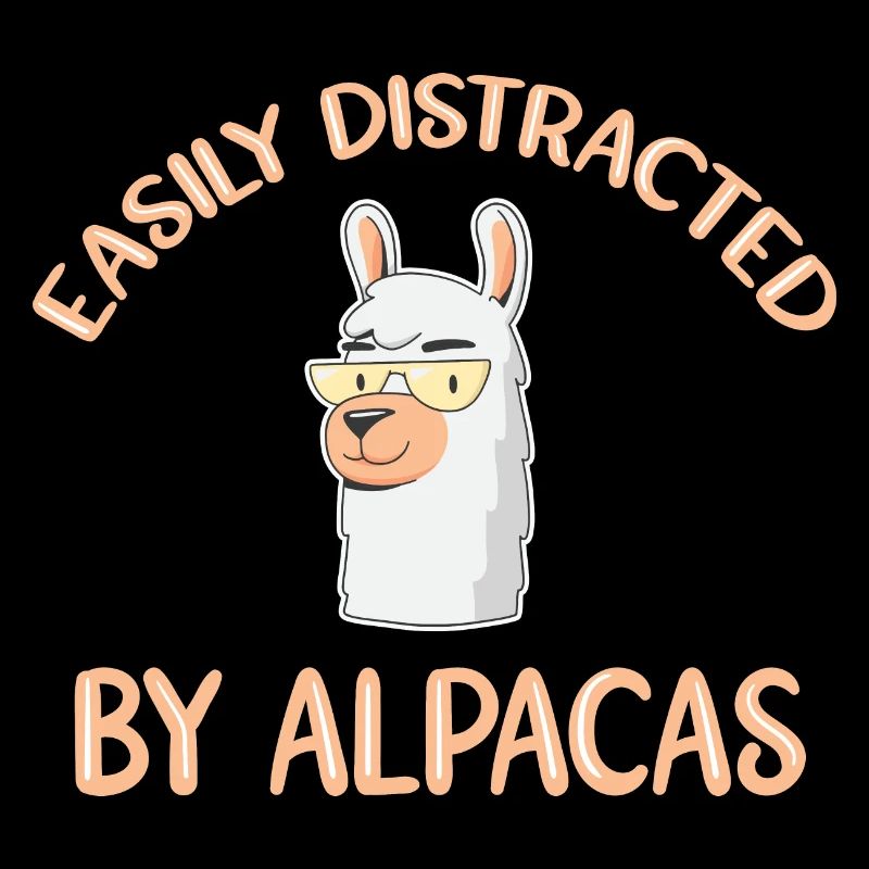 Distracted by alpacas Alpaca