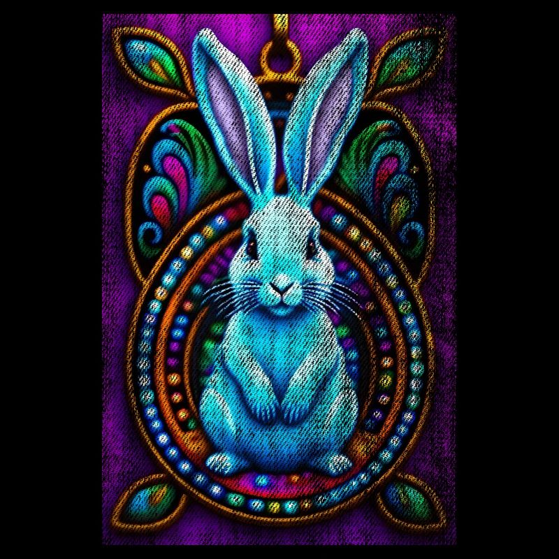 Rabbit psychedelic