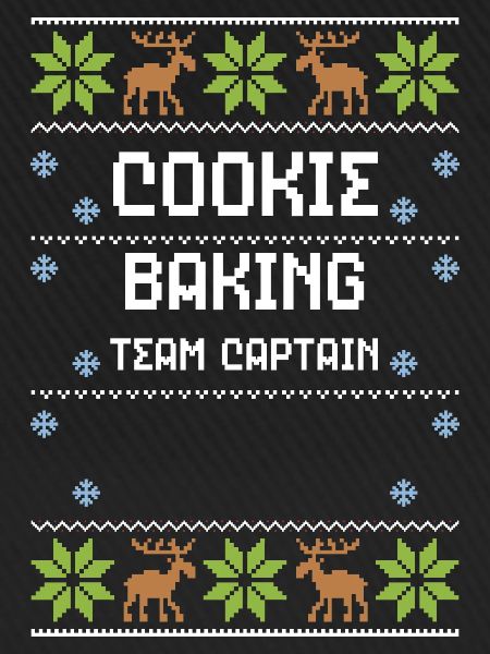 Cookie Baking Team Captain