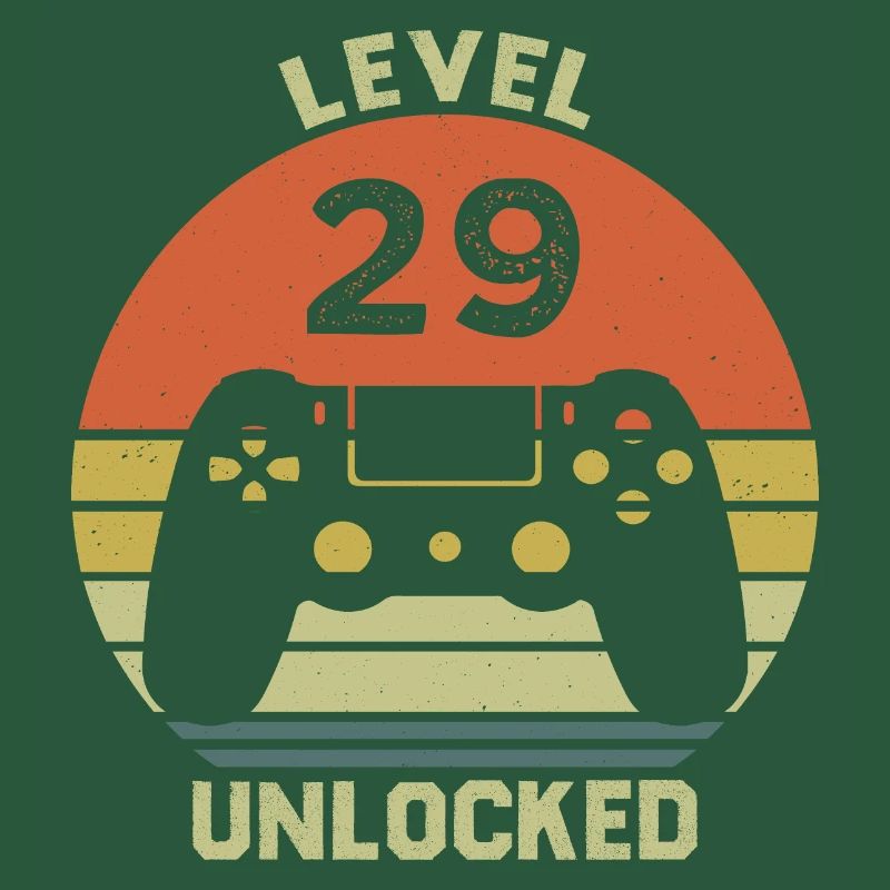 Level 29 Unlocked 29 Geburtstag Geschenk