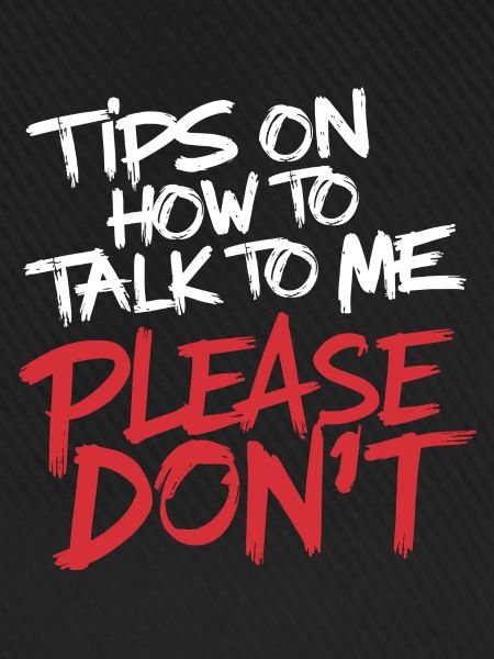 Introverted and conversation-free