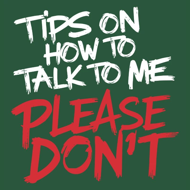 Introverted and conversation-free