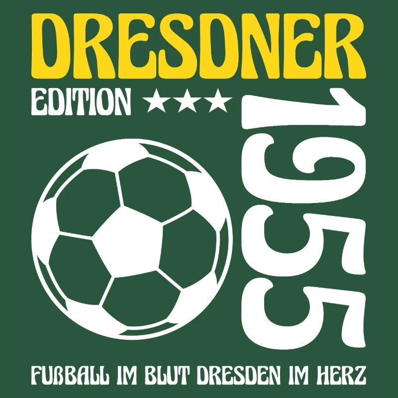 Dresdner Geburtstag 1955 Fußball Geschenk
