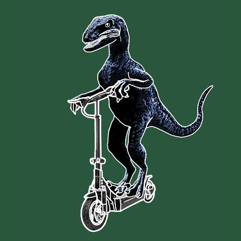 Elektroroller E-Roller Dino Raptor Geschenkidee