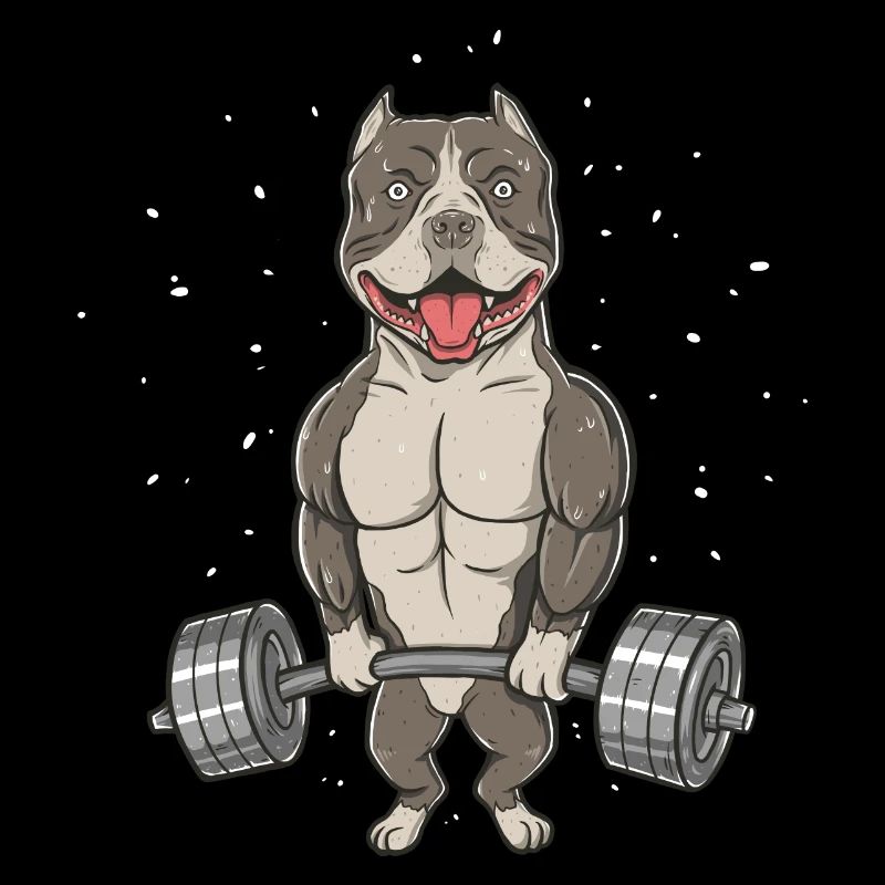 American bully transparent background