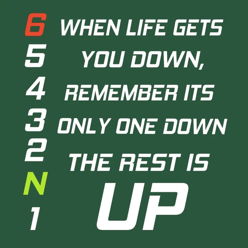 Motorcycle - when life gets you down remember