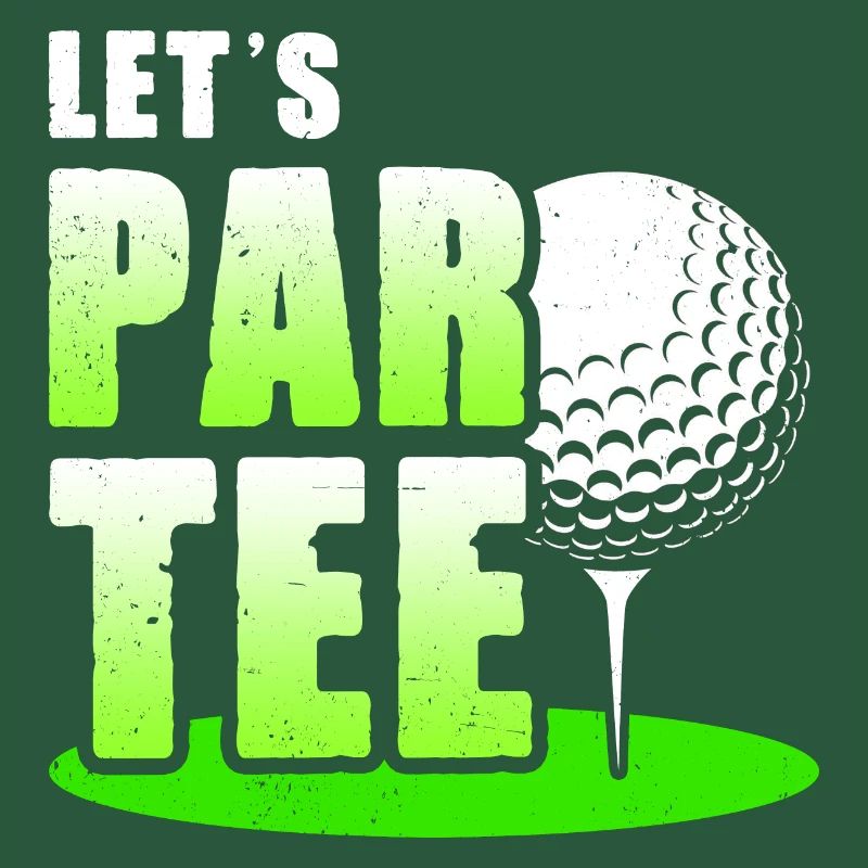Let's Par Tee Golf Player Golfing Golf Course Golf