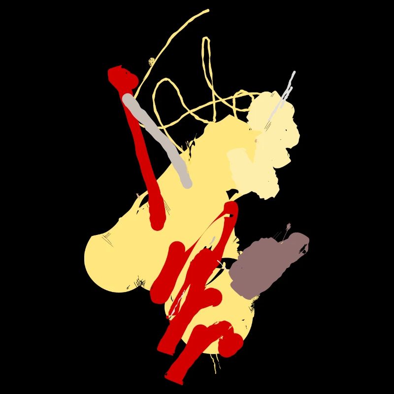 Abstrakt Farbfleck