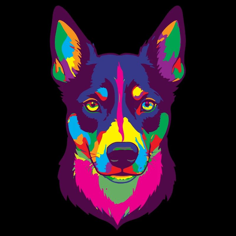 Cadeau de chien Kelpie