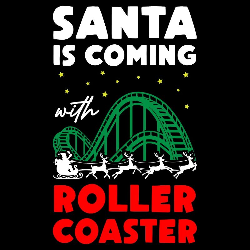 Santa is Coming with Roller Coaster