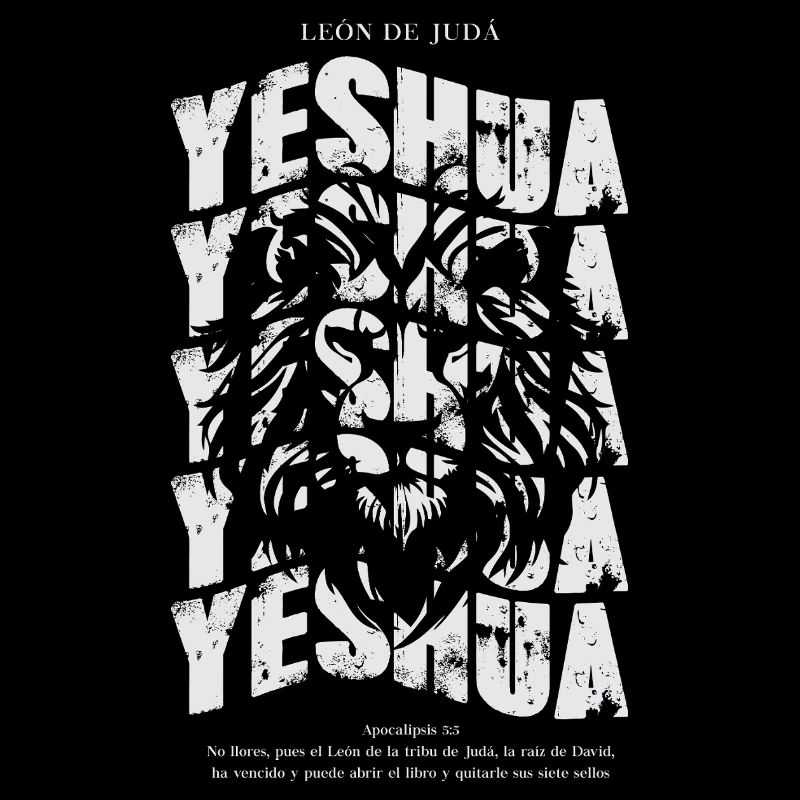 Lion de Juda Style abstrait
