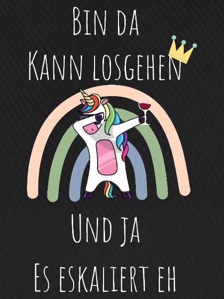 Unicorn Regenbogen Eskalation