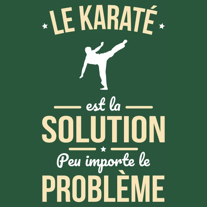 Le karaté est la solution peu importe le problème