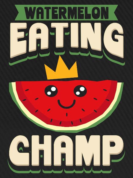 Watermelon Eating Champ