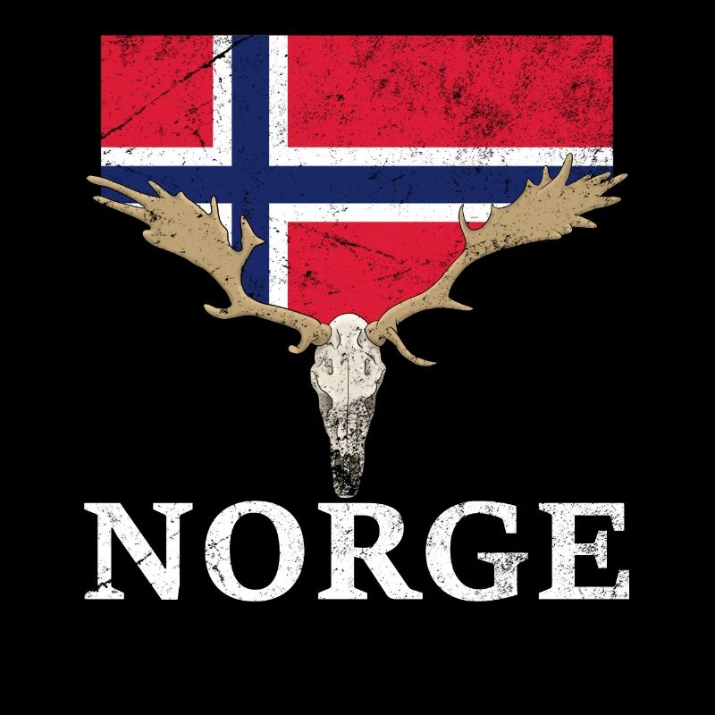 Expédition drapeau de l'élan norvégien vacances à