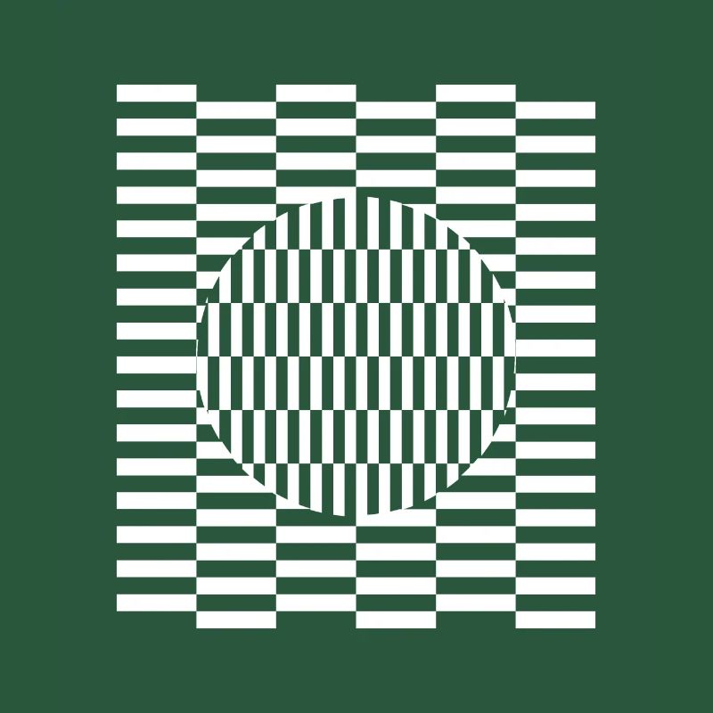 Visual grid perception illusion imagination
