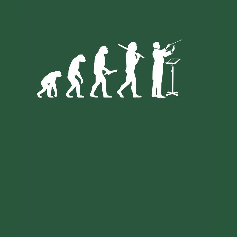 Evolution gift idea clock conductor ensemble