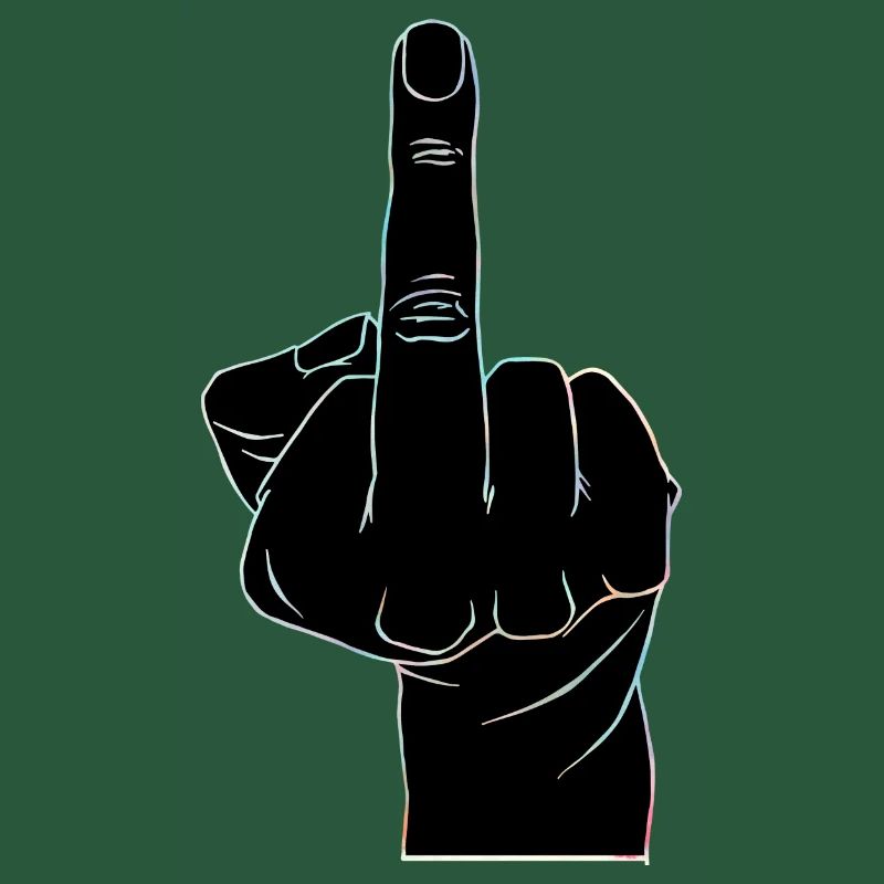 Schwarzer Finger