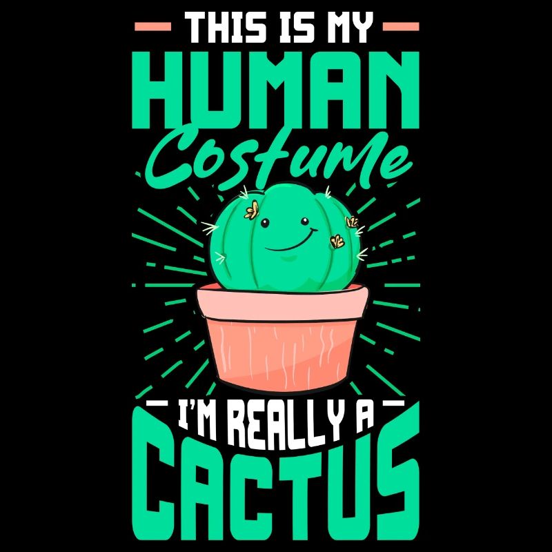 This is my human costume Im really a cactus Design