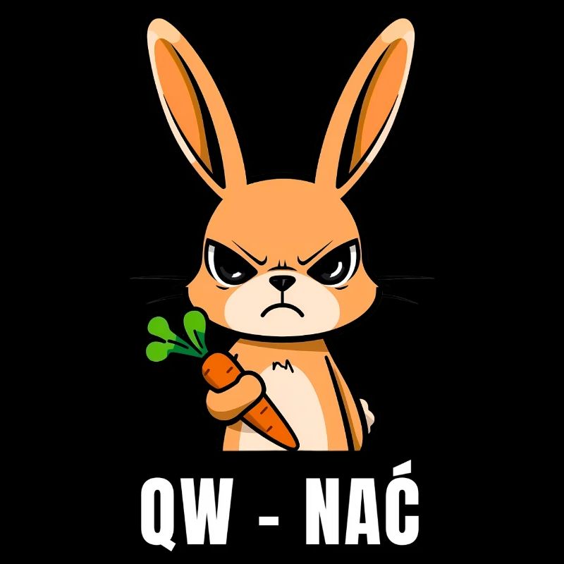 QW NAĆ - Funny Rabbit (pun)