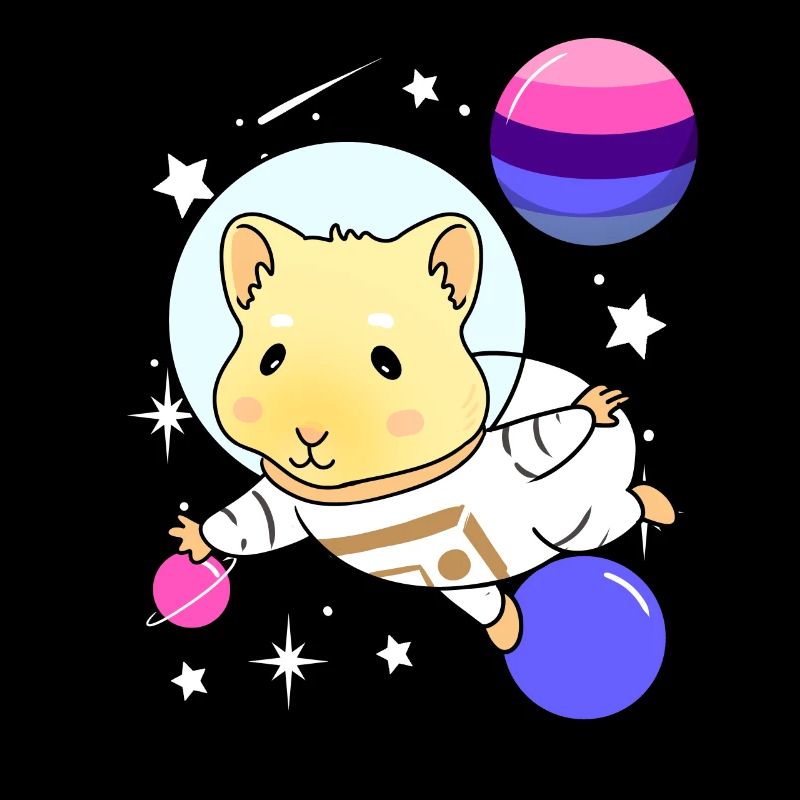 Meerschweinchen Raumfahrt Omnisexual Pride