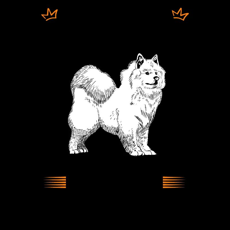 Samojede Schlittenhund Samojeden Spruch Geschenk