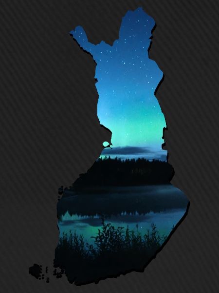 Blue Finland Carte