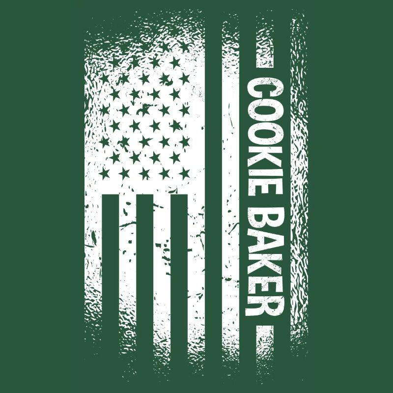 Baking Cookie Baker USA Flag Cookie