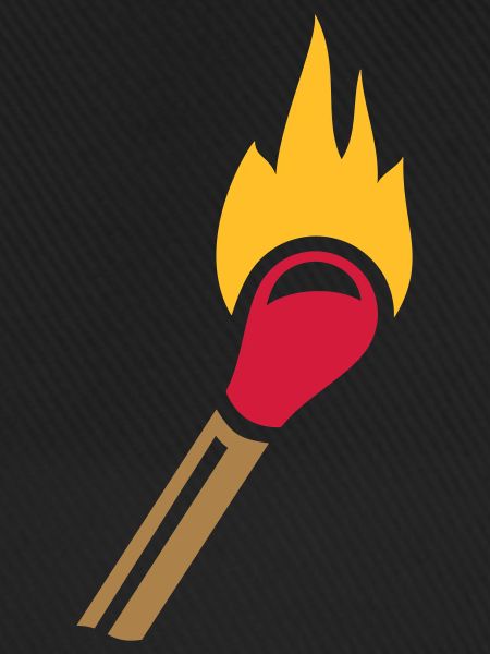 Match flame