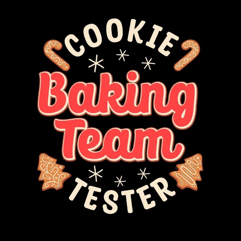 Cookie Baking Team Tester Christmas Gingerbread