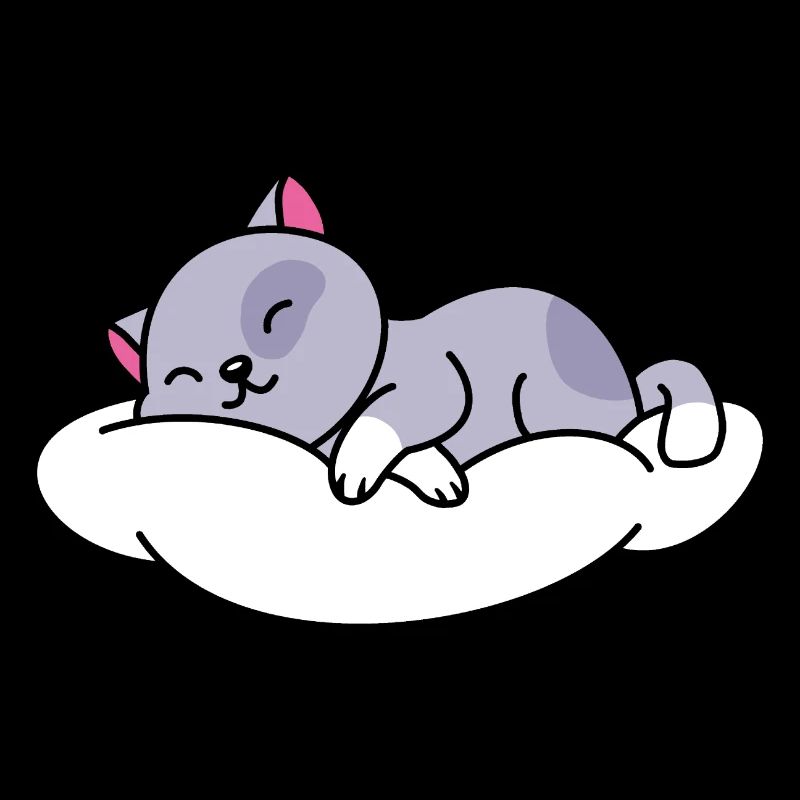 Chat Dormir mignon