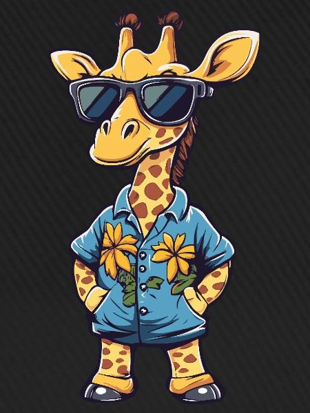 Giraffe Lustig Sommer