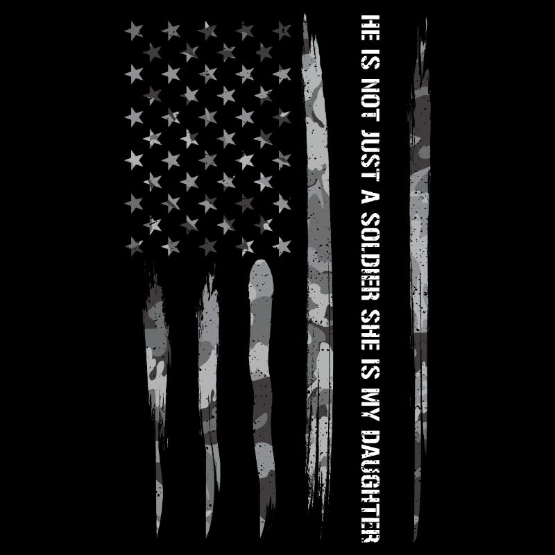 He Is Not Just A Soldier She Is...