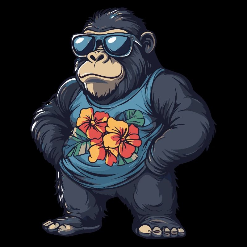 Gorilla Comic Vacation