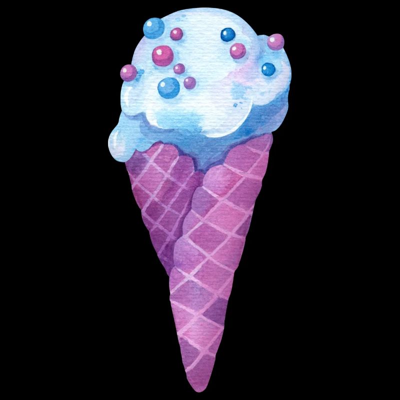 Cornet de crème glacée