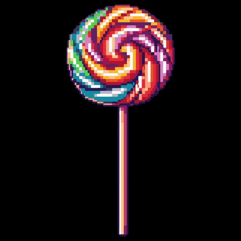 Lollipop Pixel Symbol