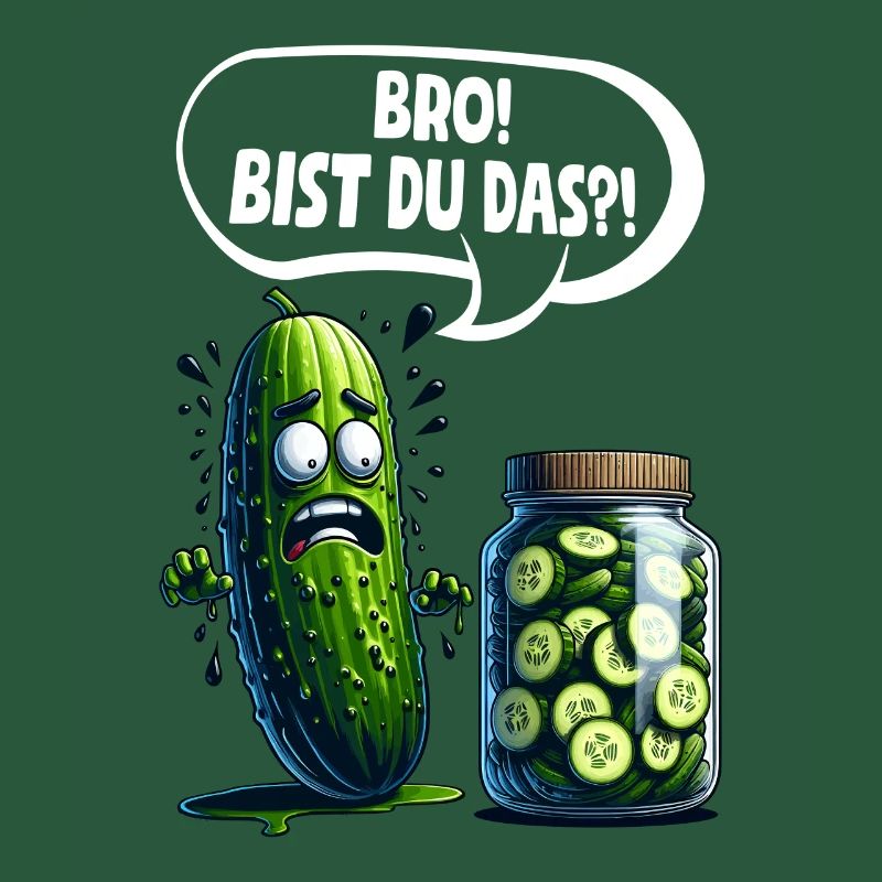 Frangin! C’est toi?! Cornichon de concombre Amateurs de concombre