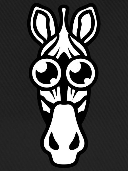 zebra child drawing animals