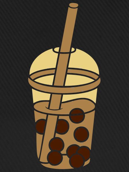 Design Comic Bubble Tea